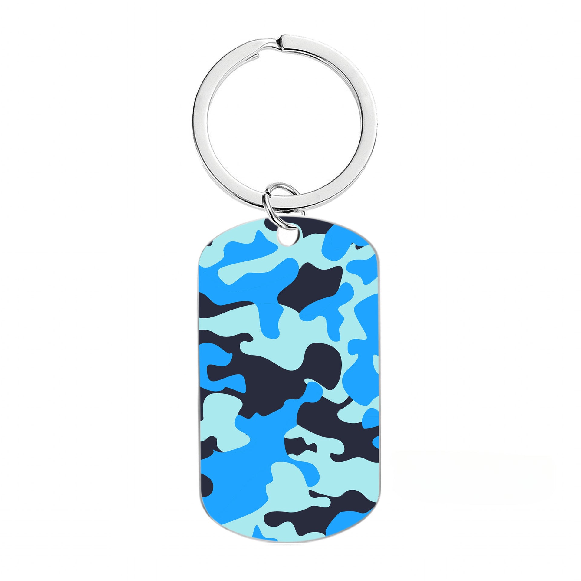 Wholesale Camouflage Series Metal Keychain